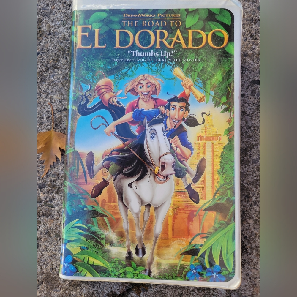 "The Road to El Dorado" VHS tape